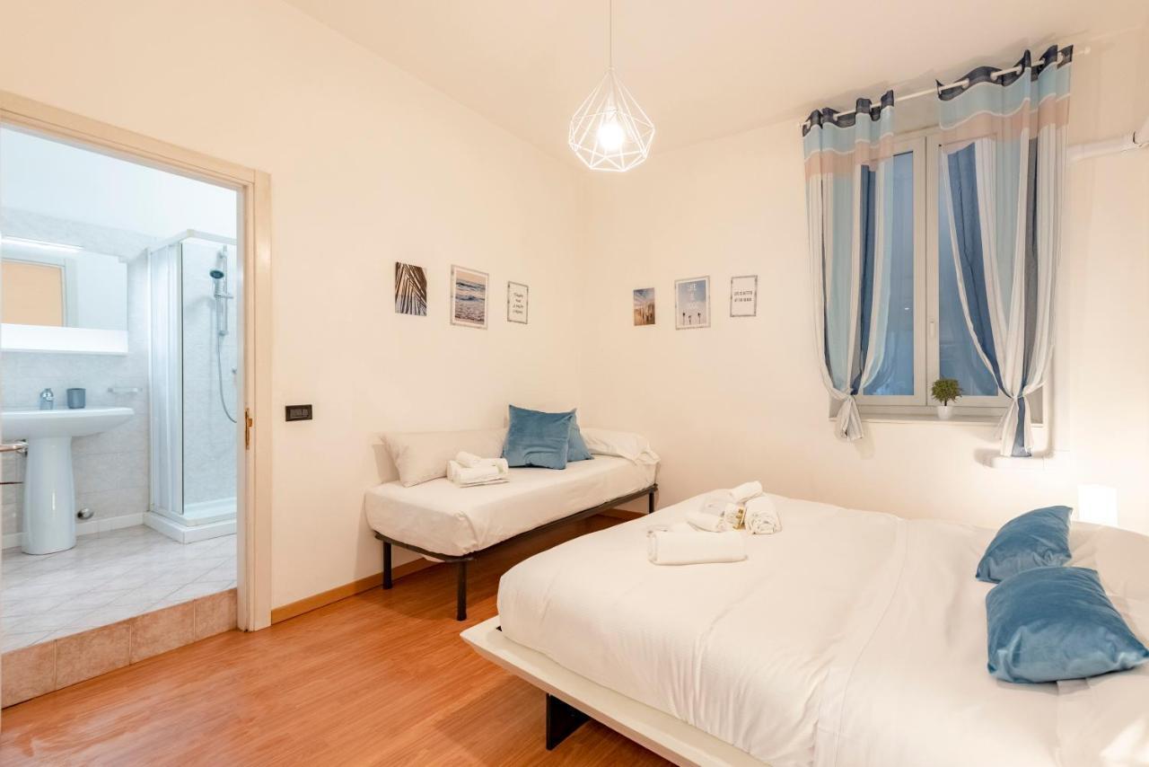 Mazzini 12, Elegant Central Apartment With Free Private Garage 800 M, Air Conditioning, Wi-Fi, Just 100 M From The Public Beach Rapallo Eksteriør billede
