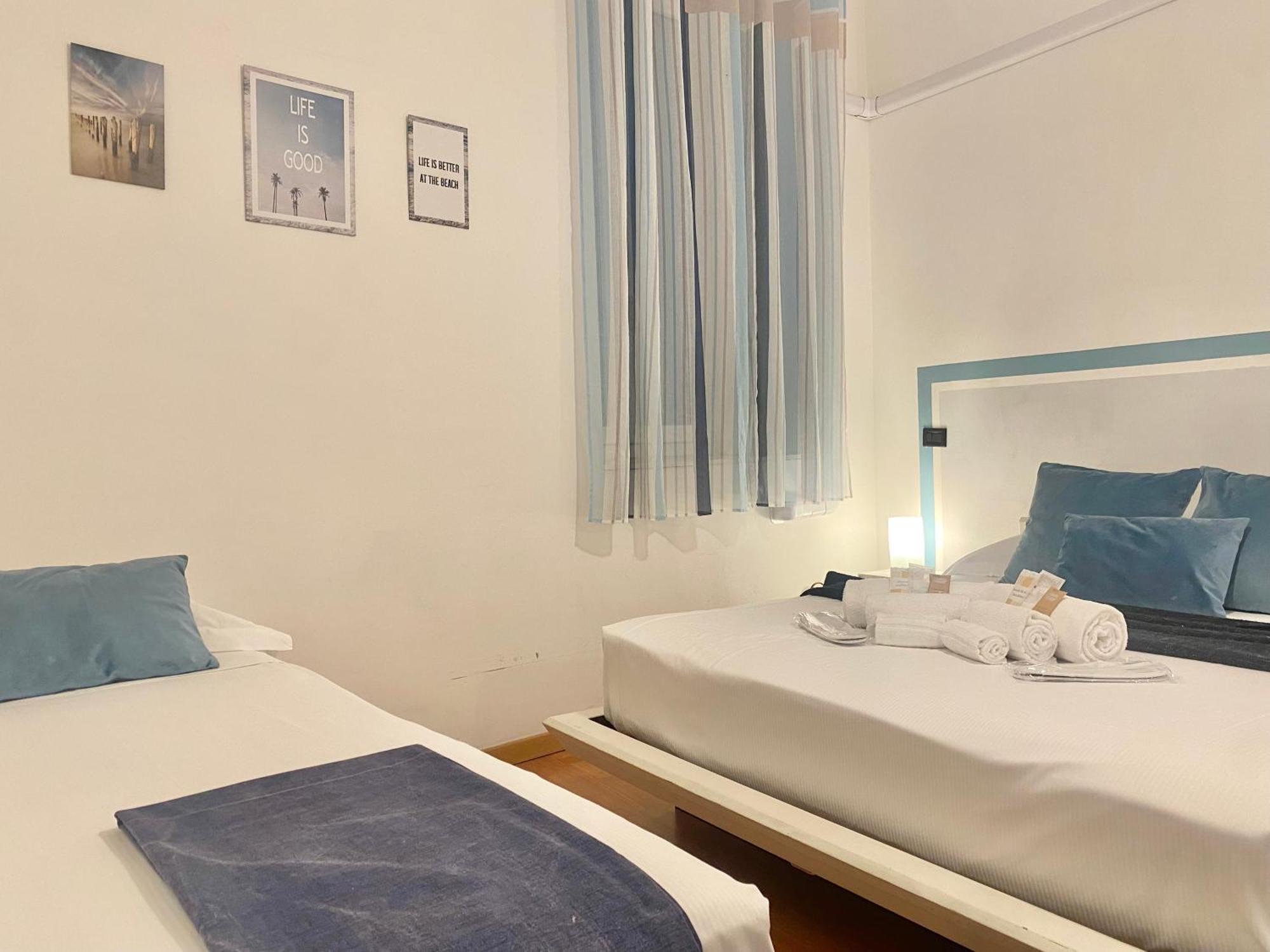 Mazzini 12, Elegant Central Apartment With Free Private Garage 800 M, Air Conditioning, Wi-Fi, Just 100 M From The Public Beach Rapallo Eksteriør billede