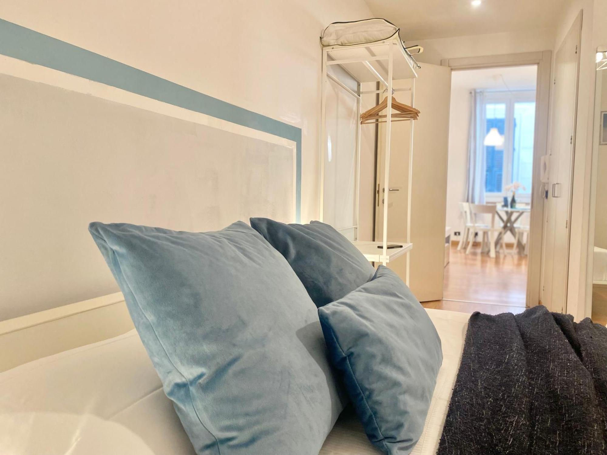 Mazzini 12, Elegant Central Apartment With Free Private Garage 800 M, Air Conditioning, Wi-Fi, Just 100 M From The Public Beach Rapallo Eksteriør billede